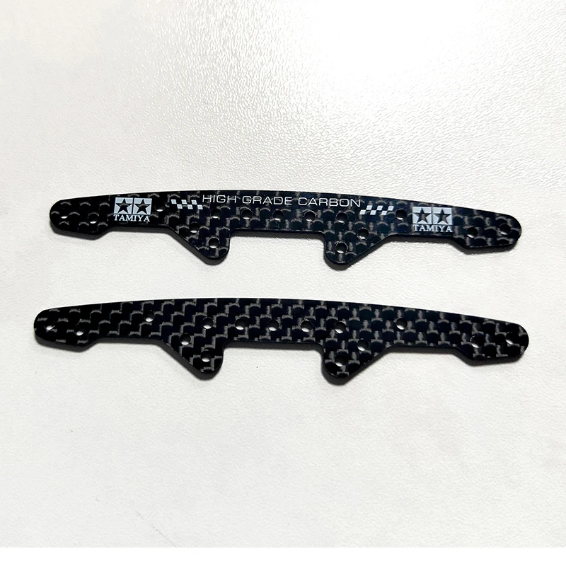 1.5Mm Carbon Fiber Belettering Toonaangevende Plaat Frontplaat Onderdelen Voor Stijl Rc Mini 4WD Tamiya Auto Crawlers