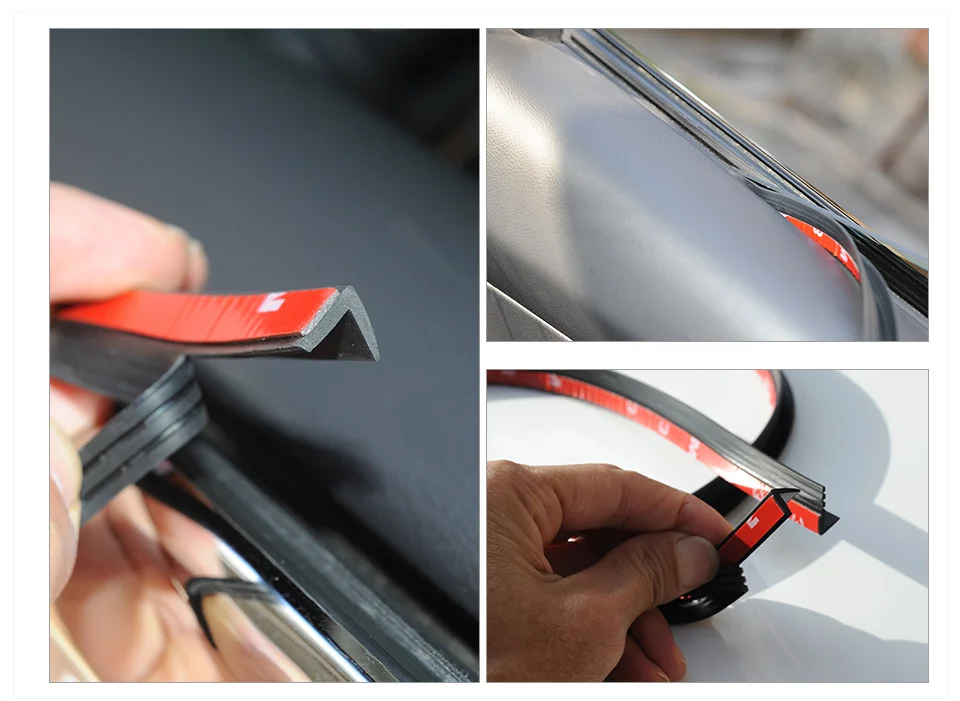 Auto Gummi Dichtung Auto Fenster Dichtstoff Gummi Dach Windschutzscheibe Schutz Dichtung Streifen Trim Für Auto Vorne Hinten Windschutzscheibe – Detail 3