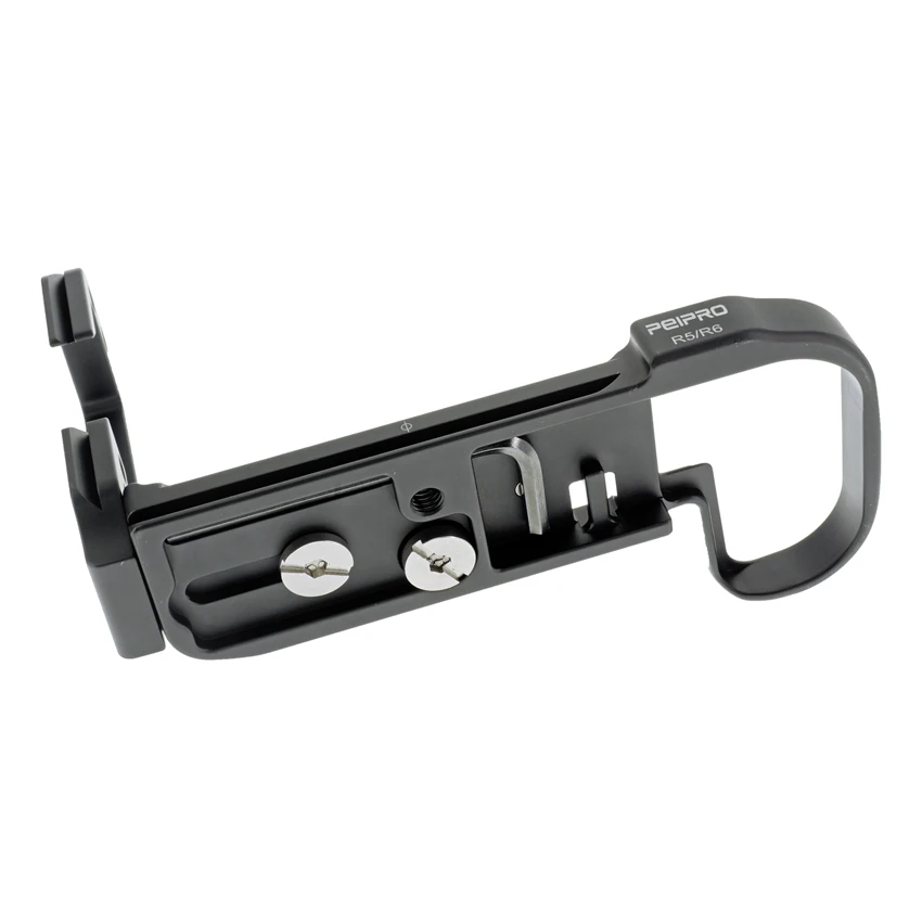 PEIPRO Camera L-Shaped Quick Release L Plate Rotatable Bracket Hand Grip 1/4