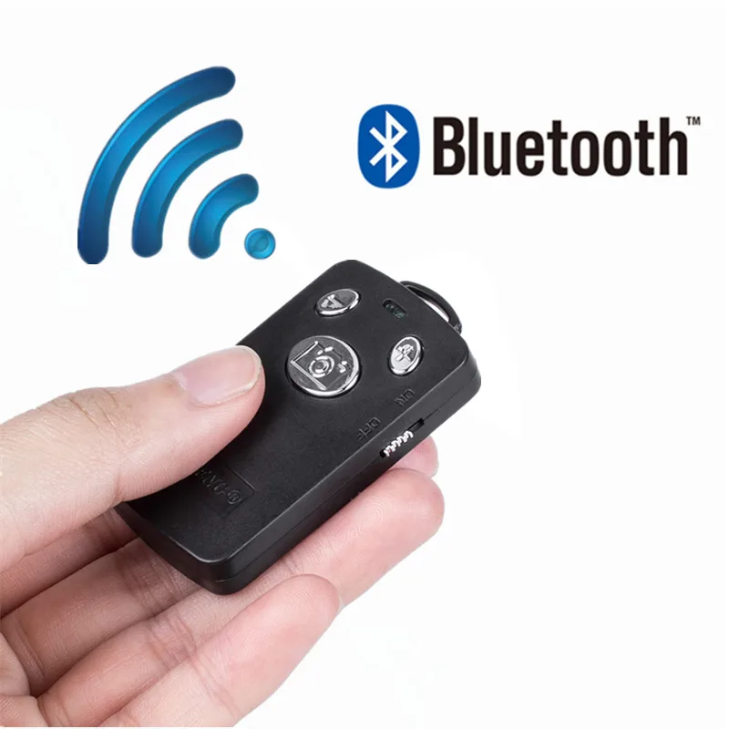 FGHGF Remote shutter Selfie Shutter Bluetooth Remote Control Stick Monopod Button Self timer For yunteng 1288 For IPhone 6 7 8