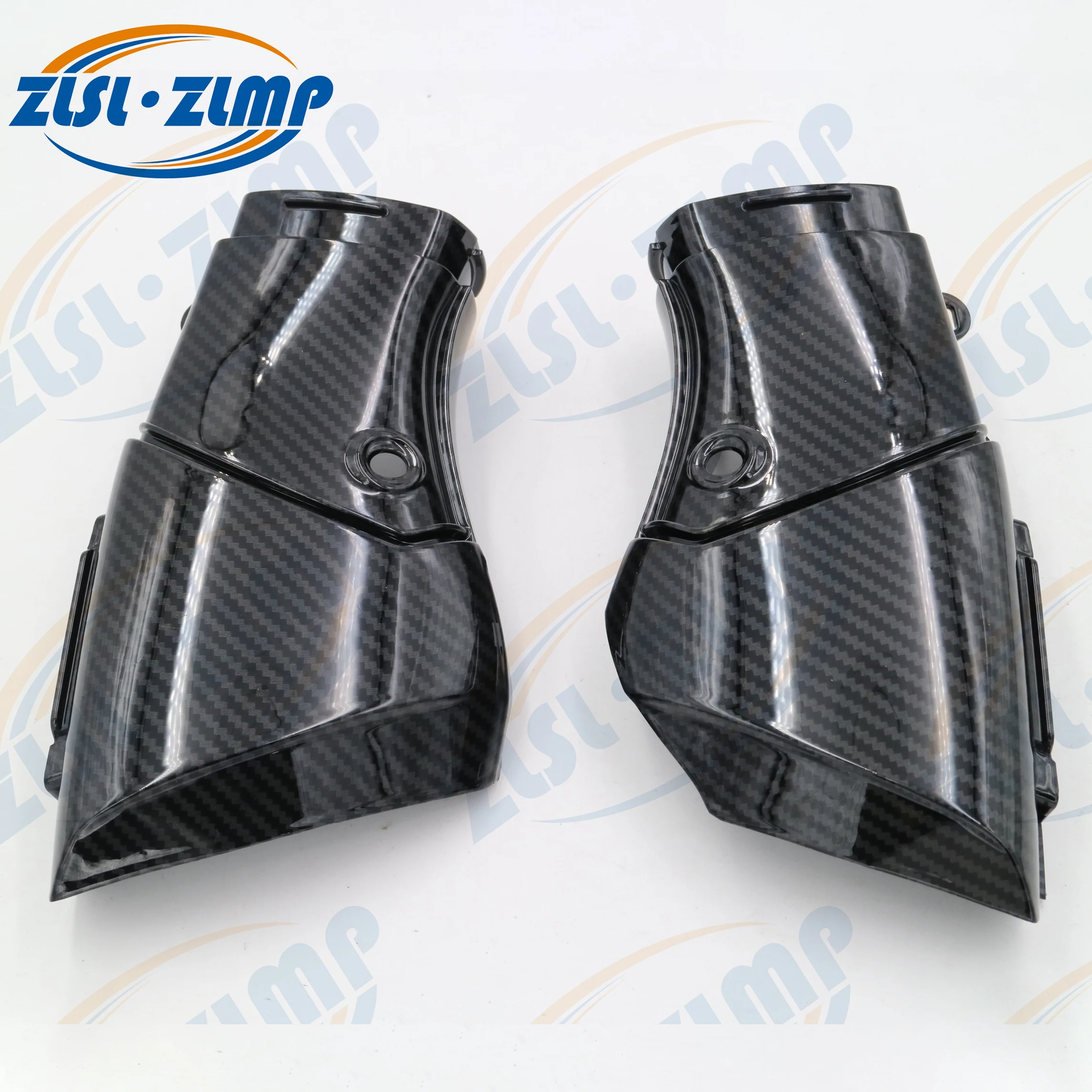 

Motorcycle Ram Air Intake Pipe Carbon Fiber Color Cover For Yamaha YZF R1 09 10 11 12 13