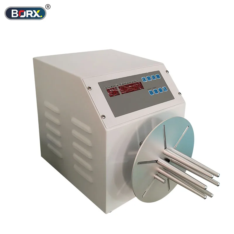 آلة لف الأسلاك الأوتوماتيكية بالكامل عالية السرعة من BORX، لمختلف آلات لف الأسلاك مثل خطوط البيانات الإلكترونية للكمبيوتر