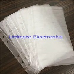 5pcs/lot Empty pages For components sample book 0402/0603/0805/1206 SMD Electronic Components assorted