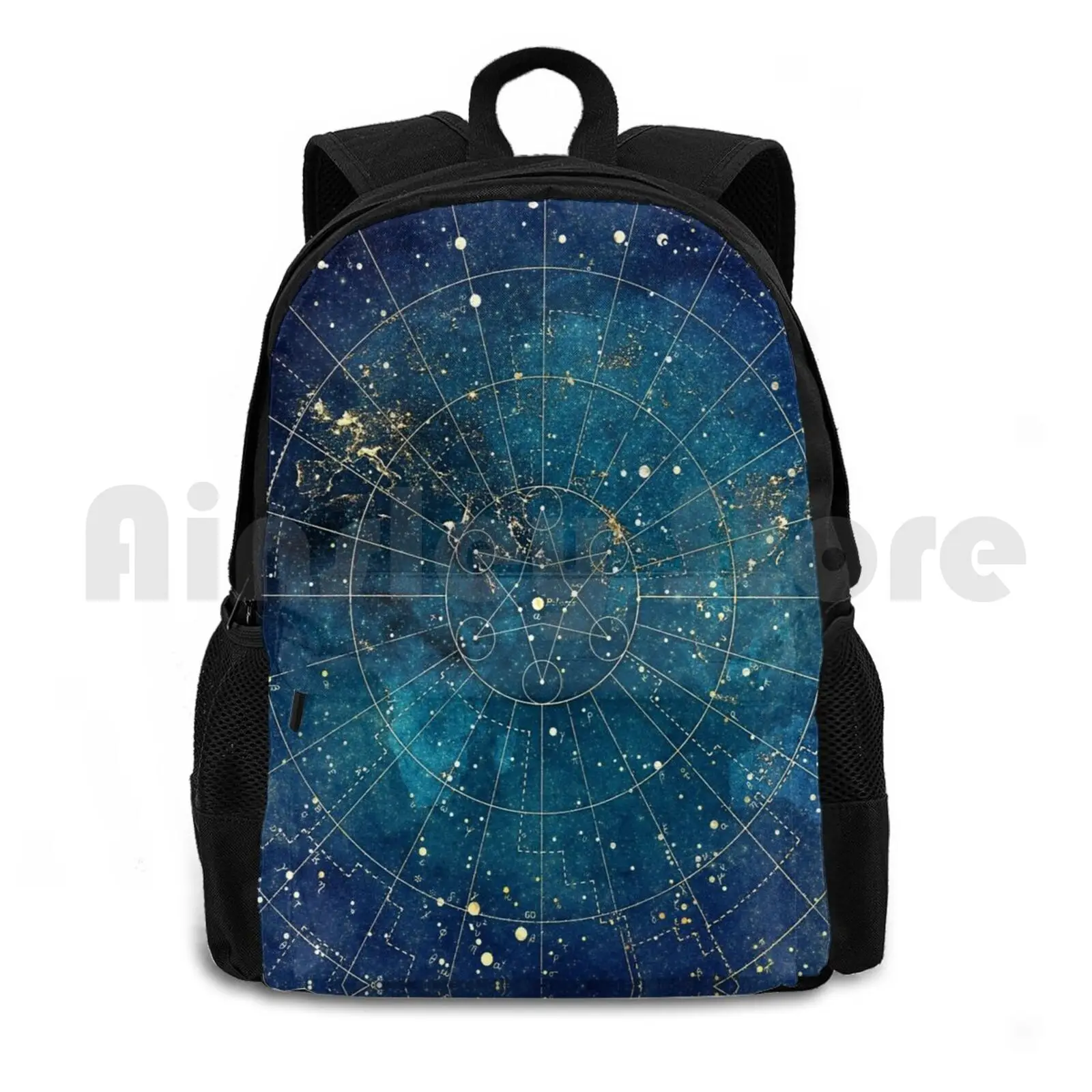 Star Map : : City Lights Outdoor Hiking Backpack Riding Climbing Sports Star Polaris North Star Space Dark Night