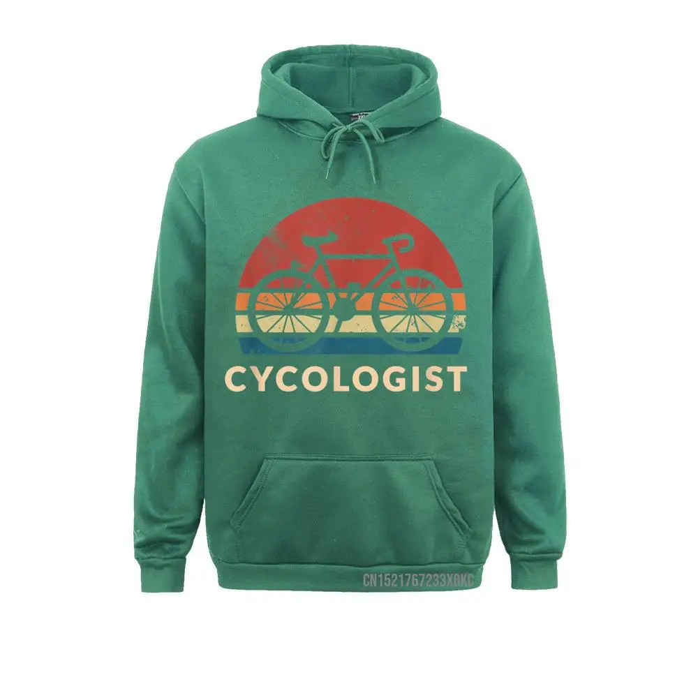 Cycologist Funny Retro Bycicle Parody Design- Cyclists Gift Fashion Young Sweatshirts Fitness Hoodies Slim Fit Hoods Winter