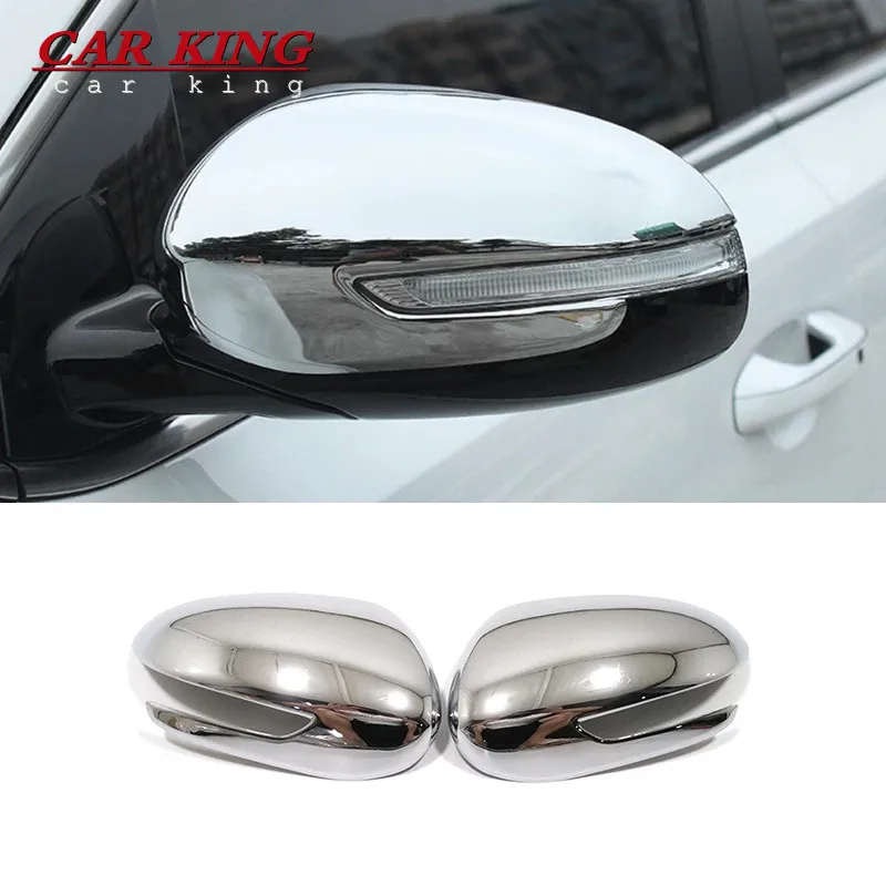 

For Kia Sportage 4 QL KX5 2016 2017 2018 2019 2020 accessories ABS chrome Car side door rearview mirror cover Trim Car Styling