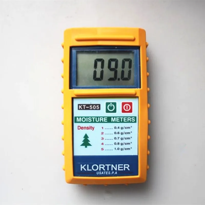 

Digital Wood Moisture Meter Redwood Timber Moister Tester Meters Range 0~100% KT-505 Lumber Humity Meter