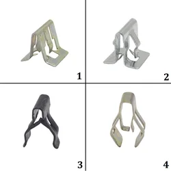 20Pcs Metal Rivets Universal Car Dashboard CD Panel Snaps Clips Retainer 4Sizes