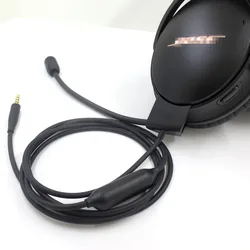 Suitable for BOSE Quiet Comfort 35 II QC35II Detachable Gaming Noise Cancelling Headphone Headset Microphone Game Headset Cable