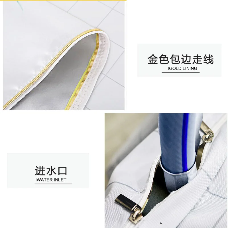 Washing Machine Cover, Waterproof, Silver Fabric, Sunscreen Roller, Dustproof Case, Cover for Washing Machine