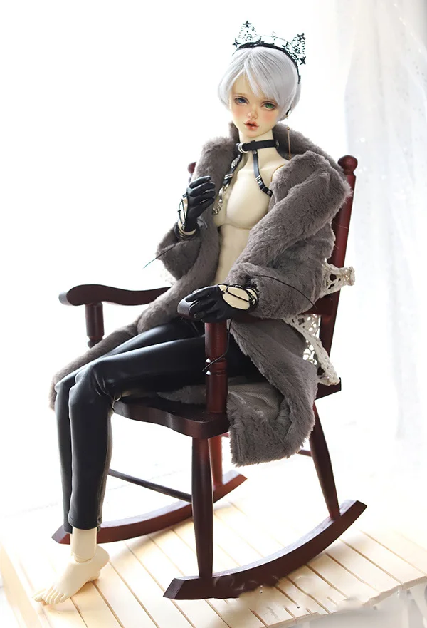 1/6 1/4 1/3 Scale BJD Props Mini Rocking Chair Model  For BJD/SD MSD SD13 SD17 SSDF Girl or Uncle Doll Accessories C0979