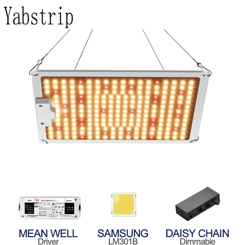 

Dimmable 1000W LED Plant Grow Lights Full Spectrum IP65 Samsung Chip Meanwell Quantum Board Lamps For Indoor Flower VEG Tent Box