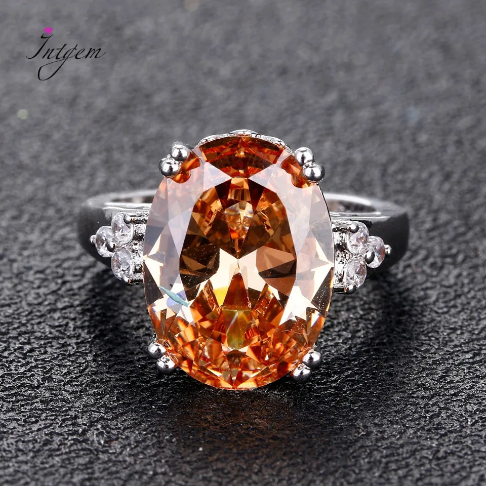 High Quality 925 Silver Gemstone Rings for Women Wedding Anniversary Party Christmas Gift  Jewelry Wedding Party Ring Wholesale