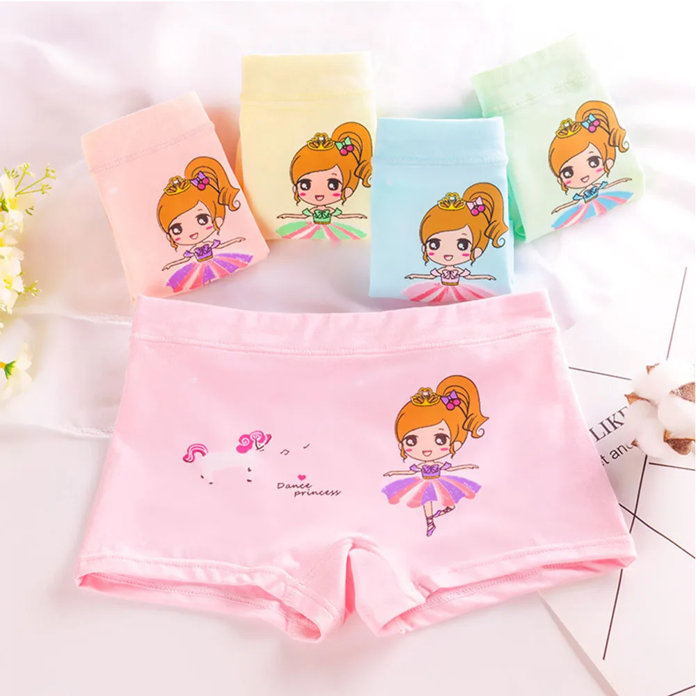 Children\'s Underwear for Kids Cartoon Shorts Soft Cotton Underpants Boys Panties Car Princess Cartoon 5Pcs/Lot