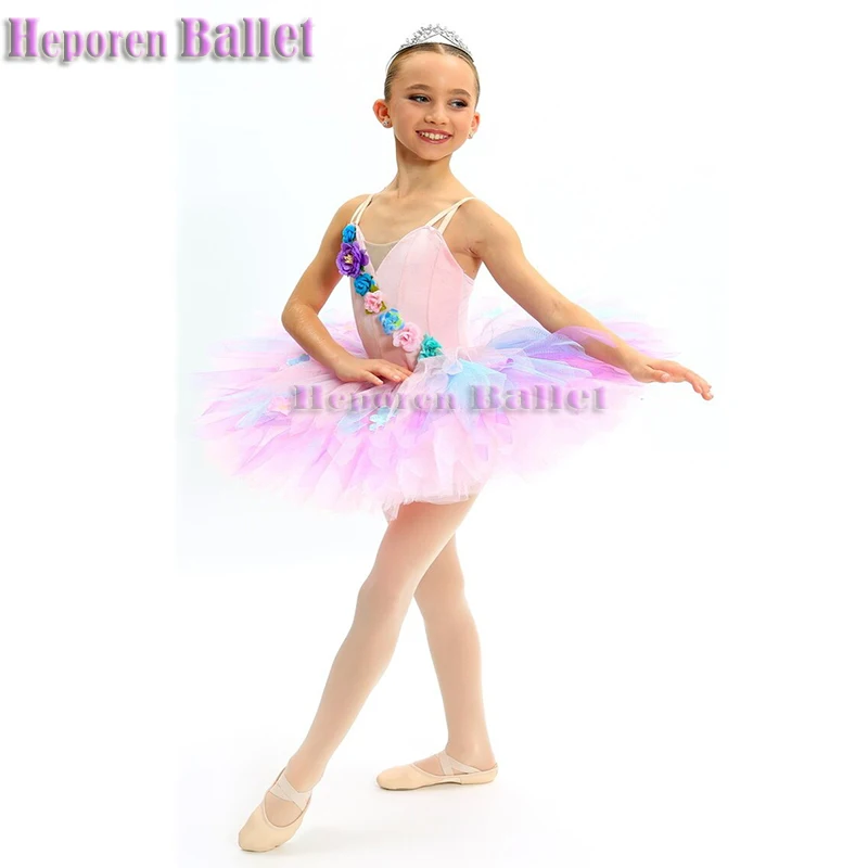 New Ballet Flower Festival Pirate Garden Dance Performance Costume Customization For Adults And Children Nine-layer Gauze Skirt