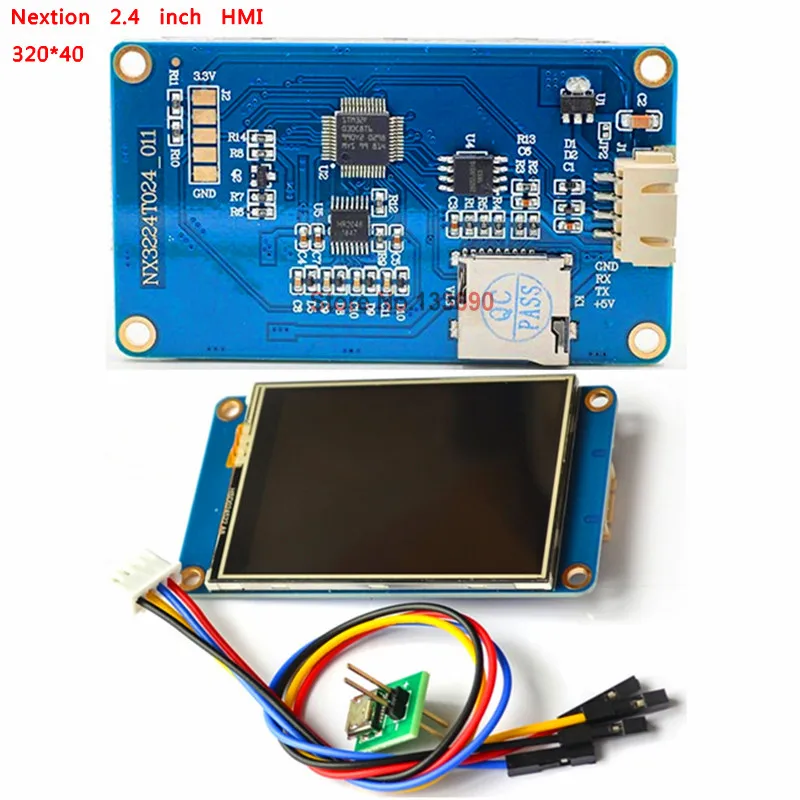 Nextion NX3224T024 2,4 Zoll HMI Touch Display – UART, Für Arduino & Raspberry Pi UART TFT LCD 320x240 Nextion NX3224T024 2,4 Zoll HMI Touch Display – UART, Für Arduino & Raspberry Pi UART TFT LCD 320x240
