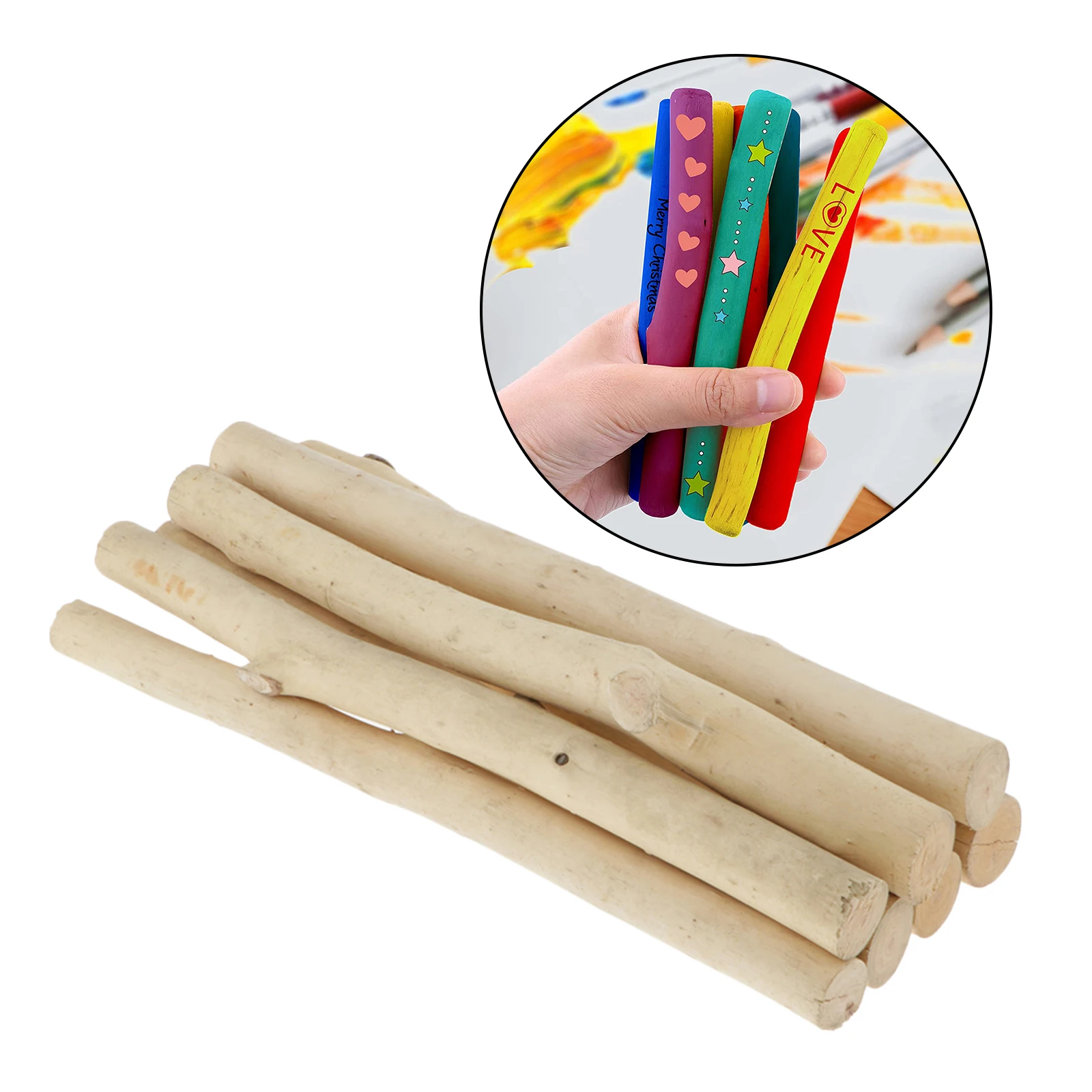 7pcs Kindergarten Creative Environmental Creation Materials Natural Branches Forest Corridor Theme Layout Hanging Wall Decor