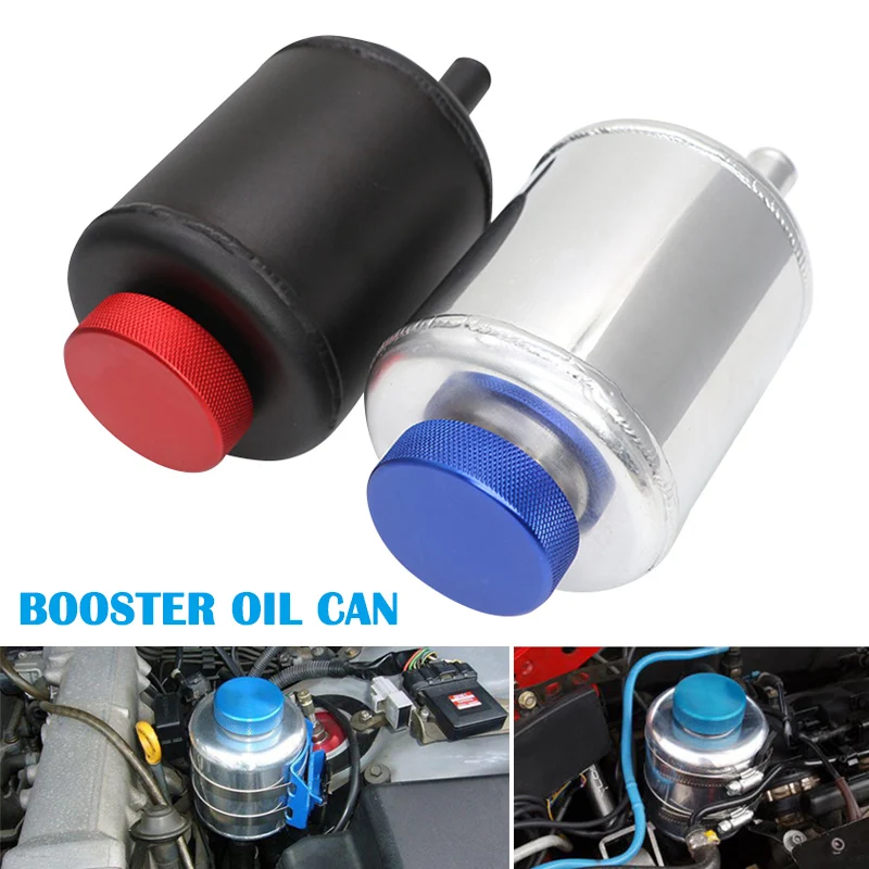 1000ml Aluminum Alloy Car Radiator Coolant Overflow Oil Catch Tank Kits Cooling Catch Bottle Overflow Reservoir