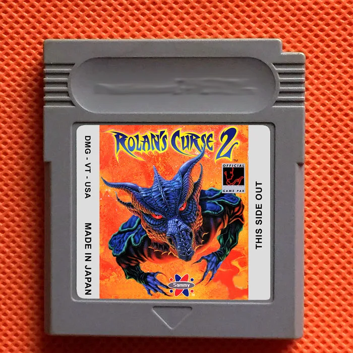 

8bit game card : ROLAN'S CURSE 2 ( USA Version!! )
