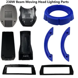 Beam 200w 5r 230w 7r Moving Head Lighting Parts Cover Housing Arm Cover Housing Display Side Cover Handles and Head Ring