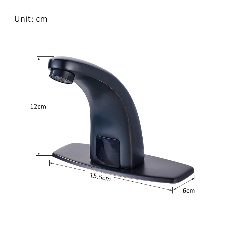 

DC6V Cold/ Hot & Cold Bathroom Automatic Touch Free Sensor Faucets water saving Inductive electric Water Tap mixer battery power