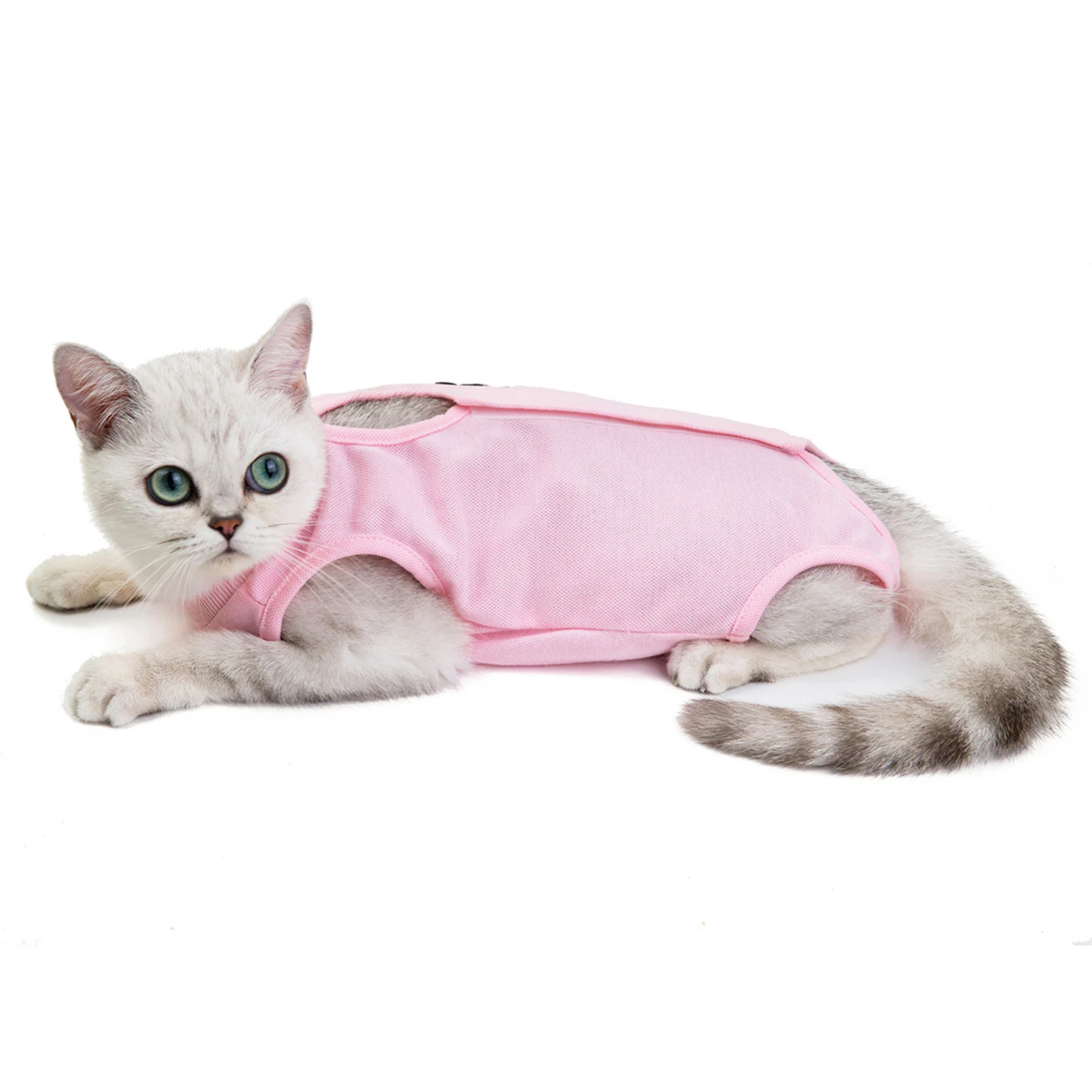 Kitten Sterilization Vest Cat Clothes Anti-licking Weaning Romper Pet Supplies