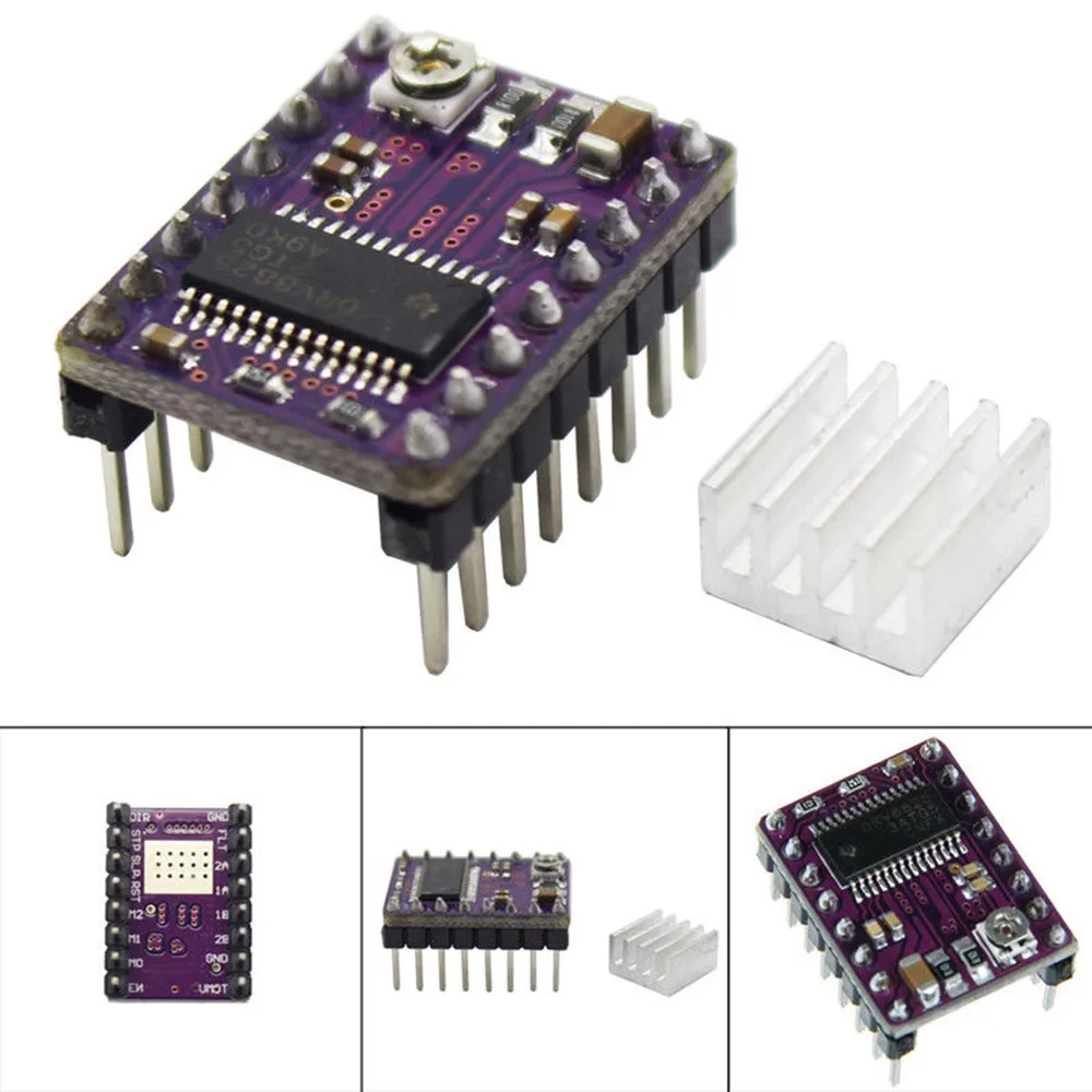 DRV8825 Stepper Motor Driver Module + A4988/DRV8825 Stepper Motor Drive Expansion Board Kit
