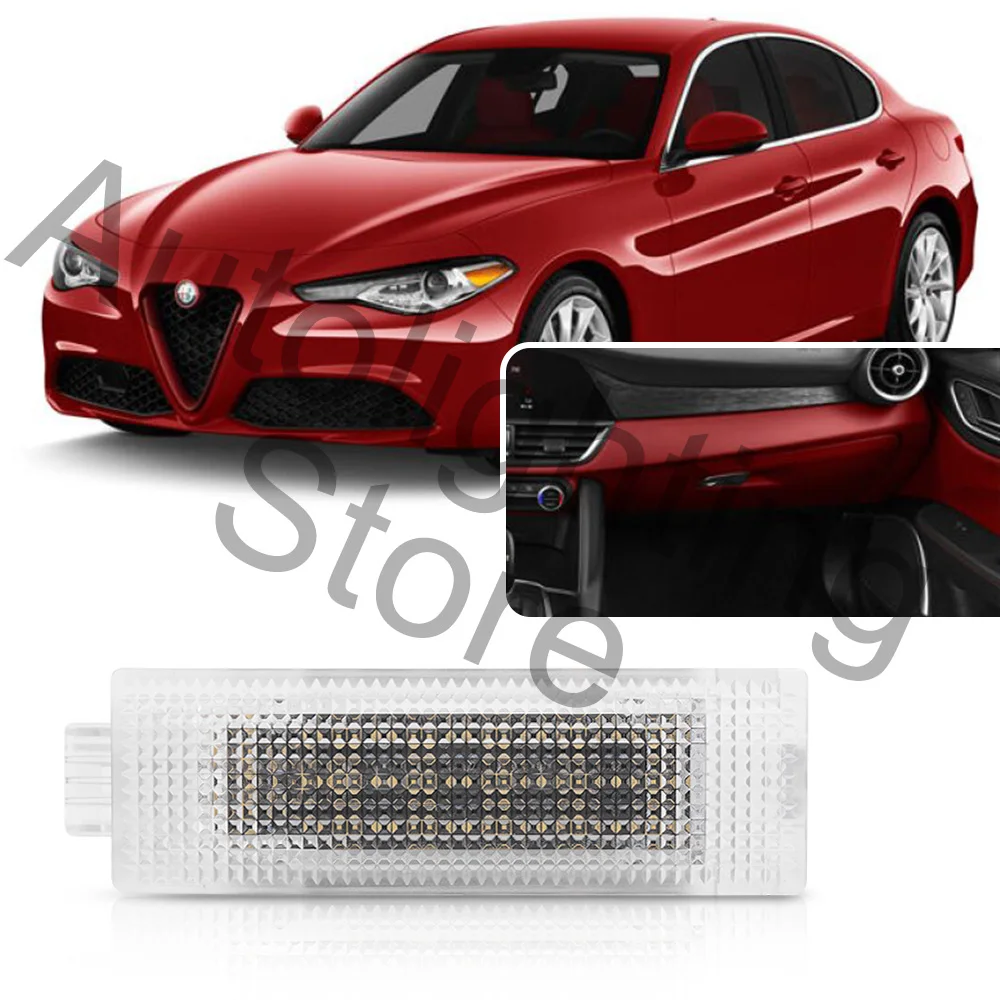 

1Pc LED Glove Box Luggage Light For Alfa Romeo 156 159 147 Spider Giulietta Mito Interior Courtesy Lights Car Trunk Boot Lamps