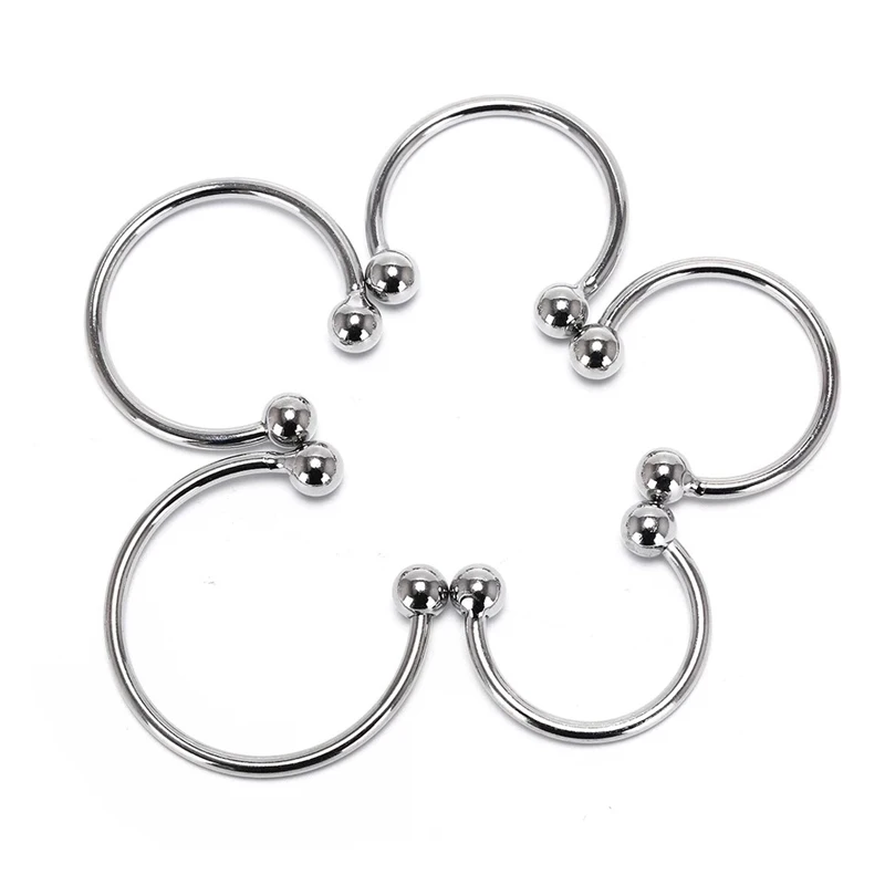 Glans C ring Stainless Steel Cock Ring Metal Penis Sleeve cock ring Penis Delay Tool Penis Extender Penis Ring Foreskin Stopper