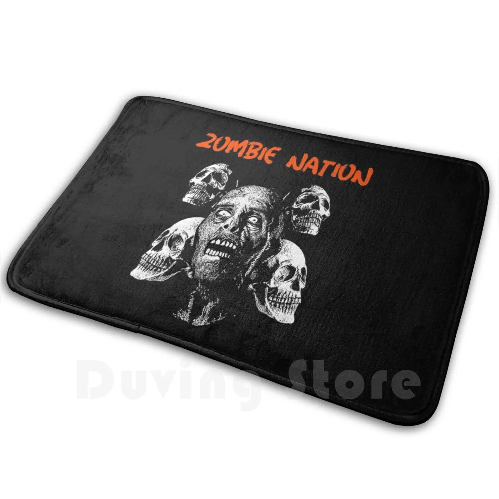Alfombra Zombie Nation, alfombra, cojín, suave, Zombie Nation, Zombie, Zombieland, amanecer de los muertos, Halloween, 2020