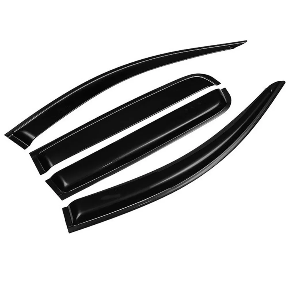 Window Visor Sun Rain Deflector Guard Awnings Shelter Adhesive Cover Trim For Hyundai I30 Hatchback 2009 2010 2011 2012