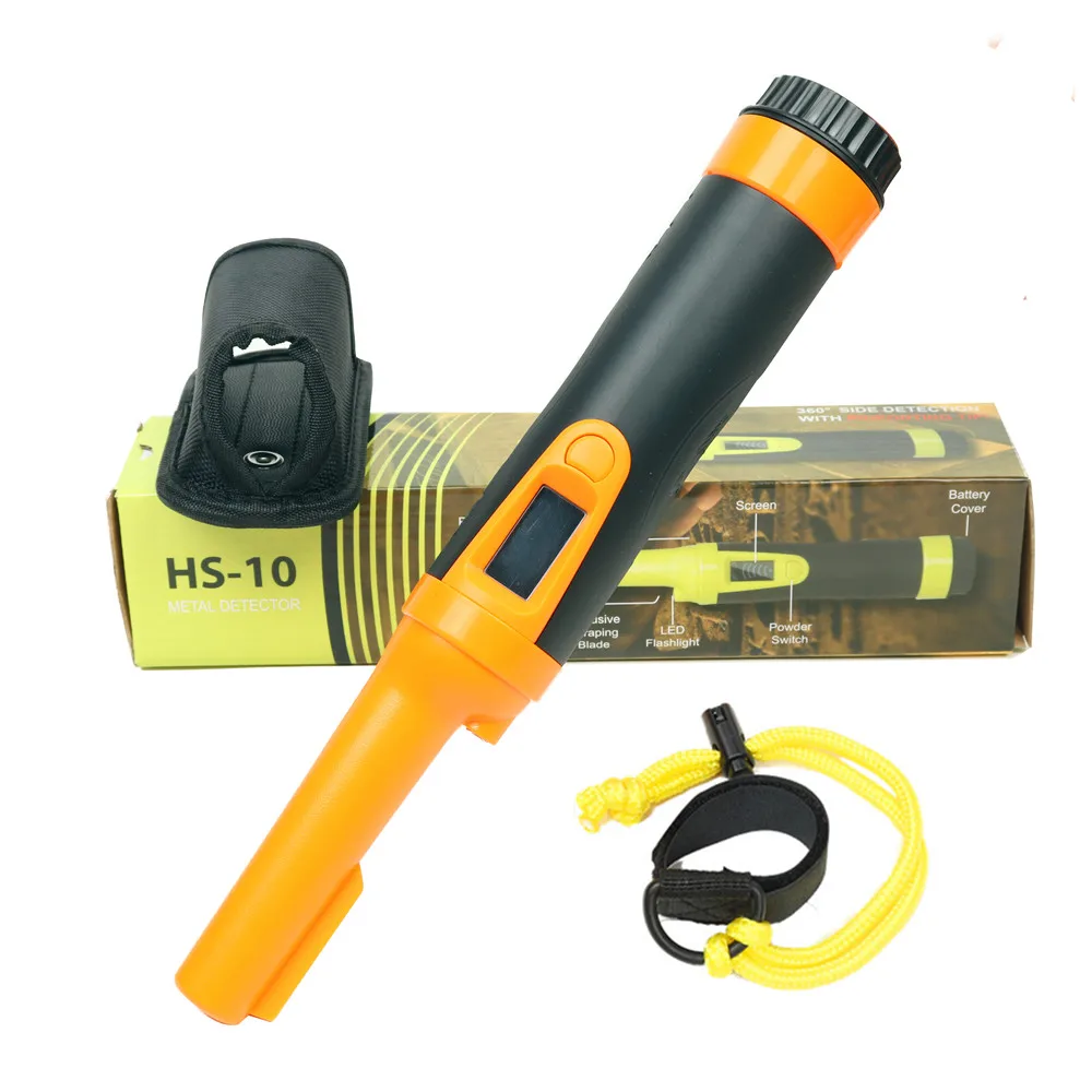 Brand New Pin Pointing HandHeld Metal Detector Waterproof Gold Metal Finder Treasure Hunter Pinpointer Kits for Coin and Gold