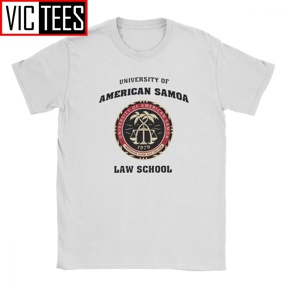 Men's University Of American Samoa T Shirt Better Call Saul Breaking Bad Pure Cotton Fashion Short Neck Winter T-Shirt