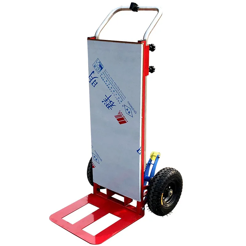 Electric battery stair lifting vehicle stair climbing trolley stairs deliver goods electric stair climbing vehicle