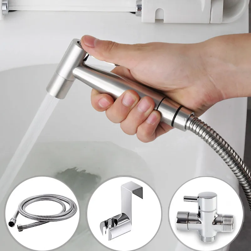 WETIPS Bidet Sprayer Shower Hand Jet Cleaner Anal Douche Handheld Ducha Higienica Water Toilet Spray Toilette Bath Bide Shower