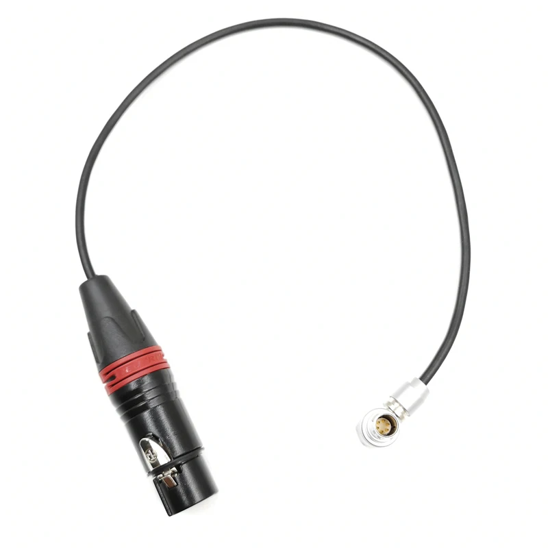 ARRI ALEXA MINI LF Audio Linie für XLR 3pin auf rechtwinklig 6Pin Stecker Audio Port – Detail 9