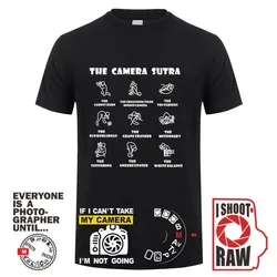 The Camera Sutra T Shirts Mens Tee Summer Fashion Short Sleeve Photographer Tshirt Cool Tops