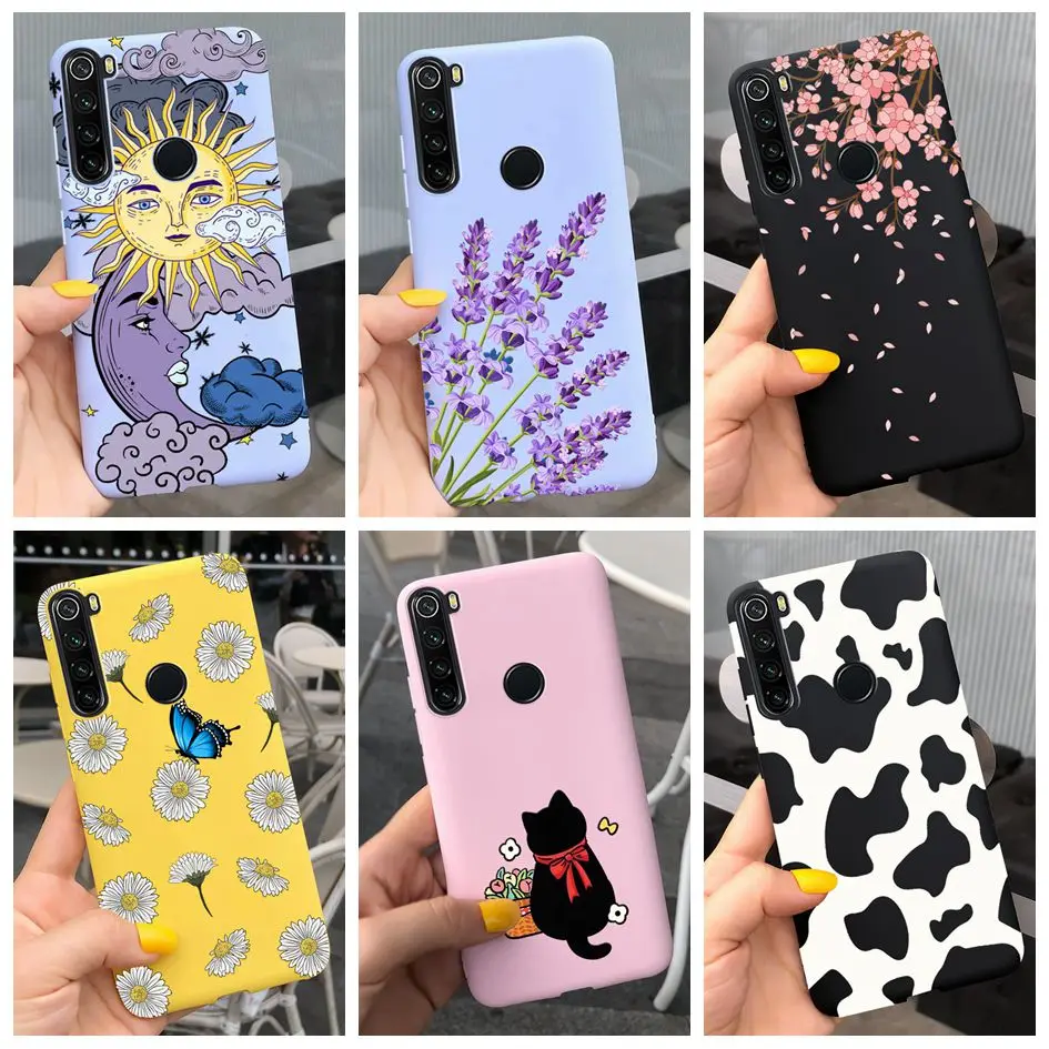 For Xiaomi Redmi Note 8 8T Case Cover For Xiaomi Redmi Note 8 Pro Back Cover Soft TPU Silicone Coque for Xiomi Redmi Note8 Funda