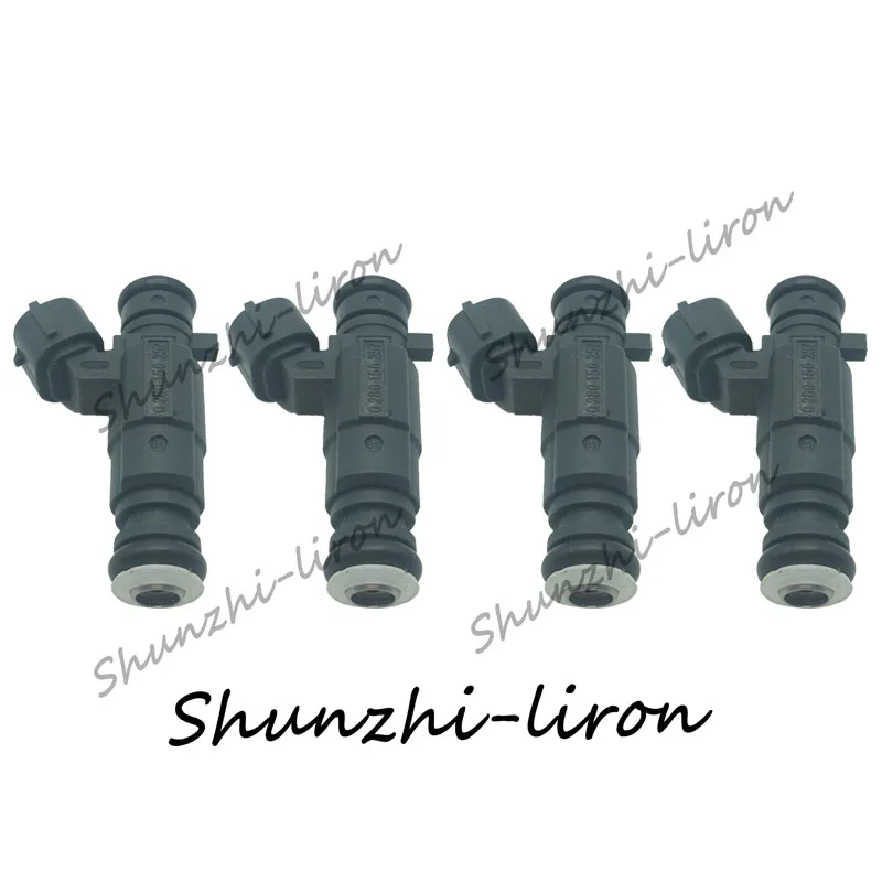 

4pcs Fuel injector nozzle for Volkswagen santana passat 2.0L L4 0280156257 06B906031G 1990-2015