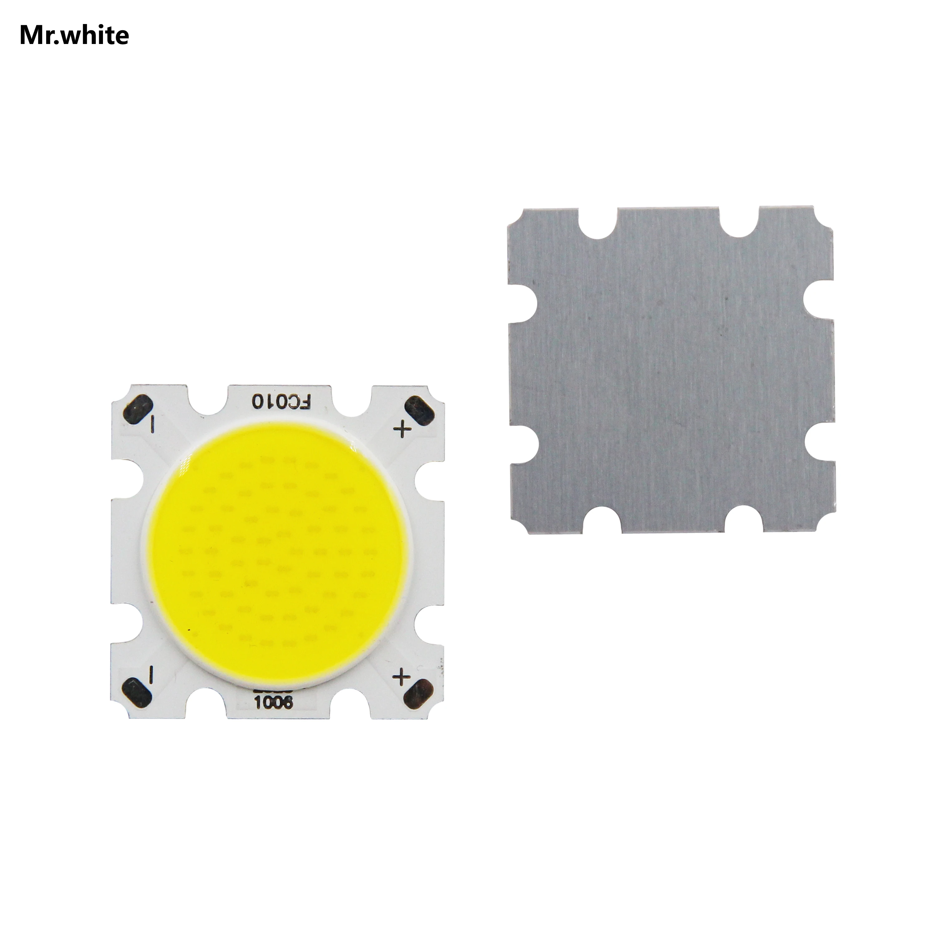 Factory Sale 28mm 23mm Round LED COB Light Source Module Warm Nature White 15W Lamp High Power Flip Chip for Ceiling Spotlight