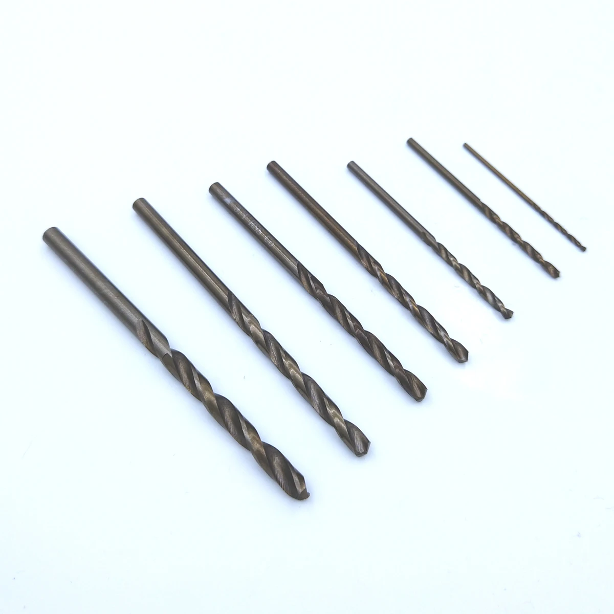 5 5.0 5.1 5.2 5.3 5.4 5.5 5.6 5.7 5.8 5.9 mm HSS-CO M35 Cobalt Steel Straight Shank Twist Drill Bits For Stainless Steel