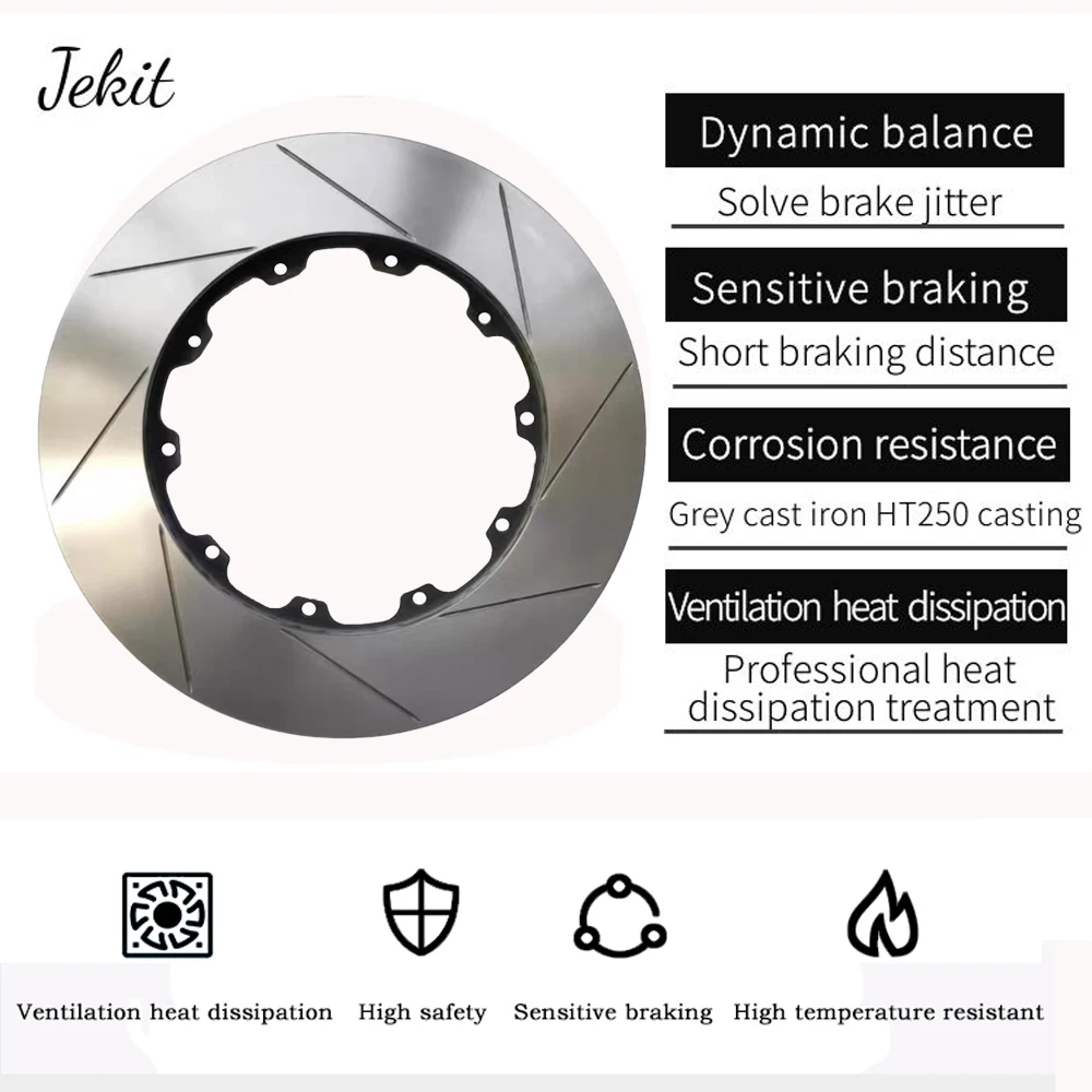 

Custom high-performance car front and rear wheel brake disc upgrades fit for Mercedes-benz-W221/W209/W203/SLK350 series