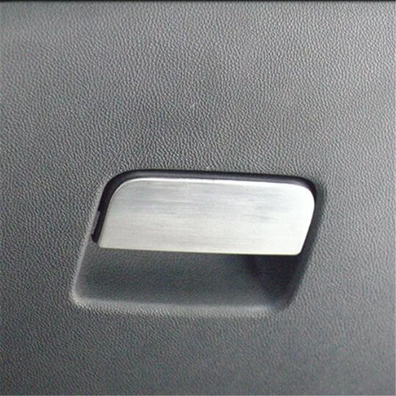 Car Styling Storage Box Handle Affixed Stickers Special Stainless Steel Modified Trim For Mitsubishi ASX Outlander Lancer Pajero