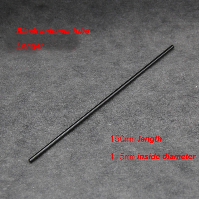 20 pz 90/150mm 2.4G ricevitore Antenna tubo di protezione con cappuccio interno Dia 1.5mm tubo fisso aereo per FPV Racing Drone Quadcopter