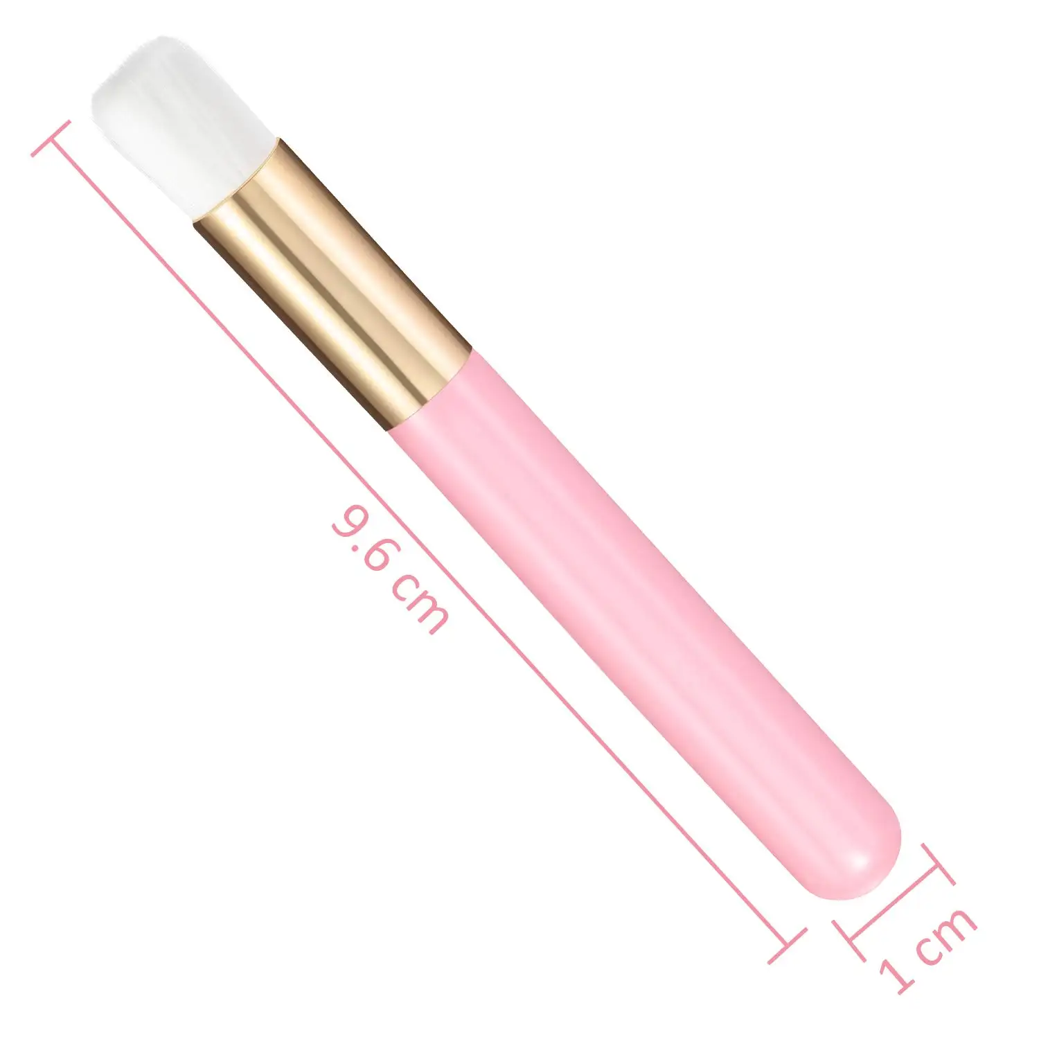 Customized Logo 20Pcs Nose Blackhead Brush Personalized Eyelash Cleaning Brush Shampoo Brush Professional Eyelash Extension Tool