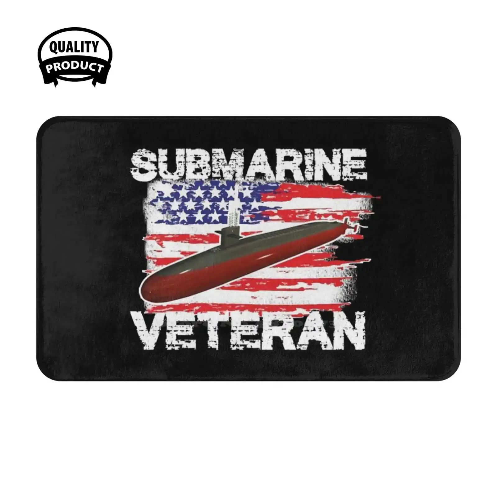 Veterans Submarine Gift For American Design Soft Cushion Home Carpet Door Mat Car Rug Usn Nuclear Veteran Sailors Navy Naval