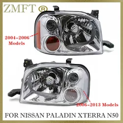 Car Front Driving Headlight Head Lamp For NISSAN PALADIN XTERRA N50 2004 2005 2006 2007 2008 2009 2010 2011 2012 2013 No Bulbs