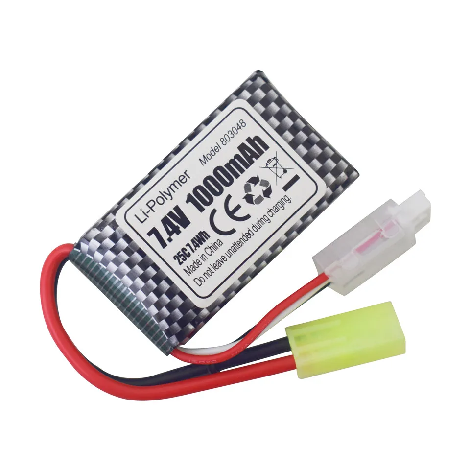 2S 7.4V 1000mAh Odamiya Plug Lipo Battery for 300E 302E 9300 9310 9305E 9304E 9303E 9302E 9301 RC Car Boat Drone Quadcopter Part