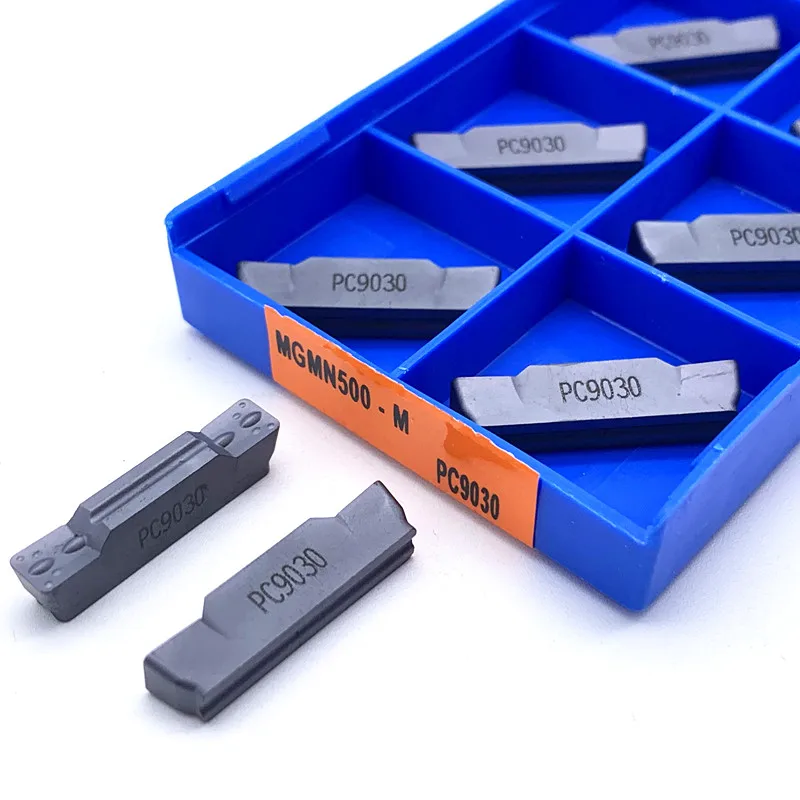 10PCS MGMN500 NC3020/PC9030/NC3020 Intaglio di Taglio In Metallo Duro Lama Tornio Strumento di Carburo di Tungsteno Utensili Da Taglio