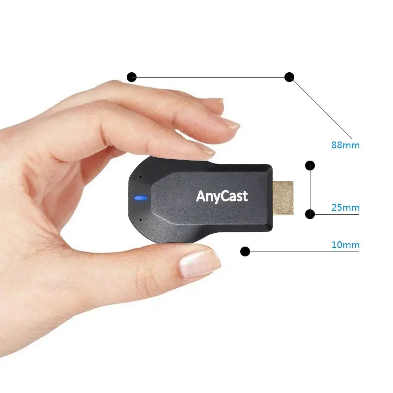 Anycast TV Stick 1080P TV Dongle Wireless DLNA AirPlay Mirror HDMI-Compatible stick Adapter Receiver Miracast  For IOS Android